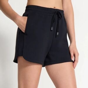 Mondetta Active Shorts Women's Size Small Black Knit High Rise Casual NWT